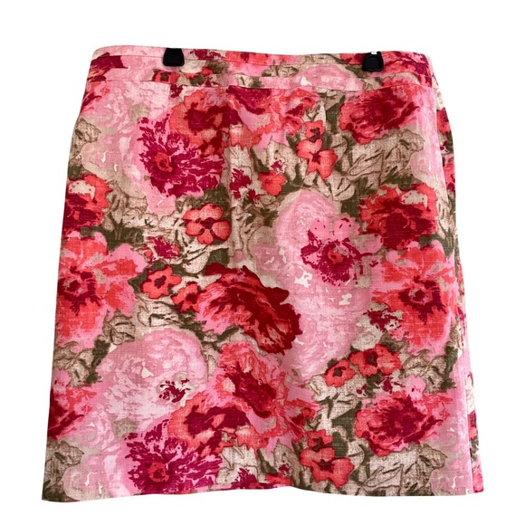 Talbots Dresses & Skirts - Talbots Woman Pink Floral Pencil Skirt Plus Size 18W Career Preppy‎ Cottagecore